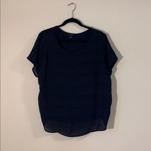 Ann Taylor short sleeved blouse